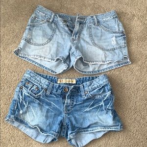 Jean shorts